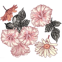 Autocollants Muraux - Fleurs