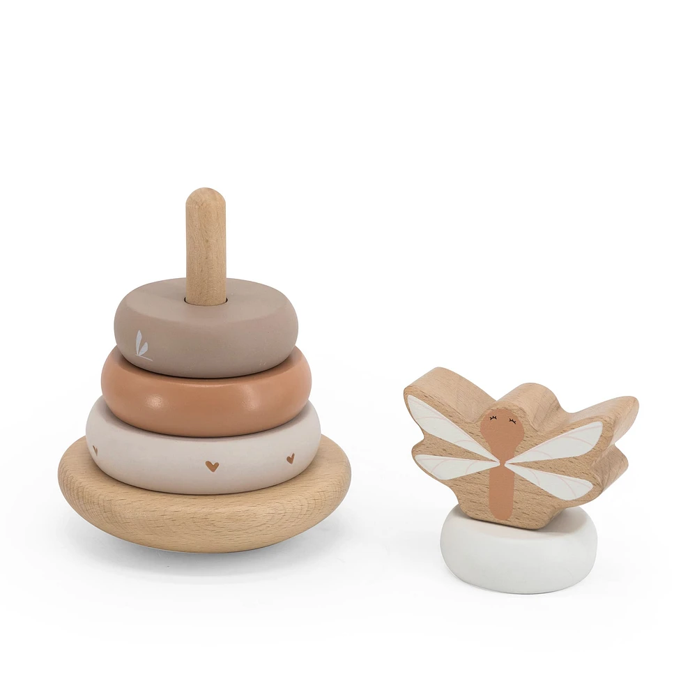 Stacking Rings Balance - Nougat