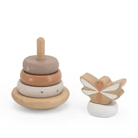 Stacking Rings Balance - Nougat