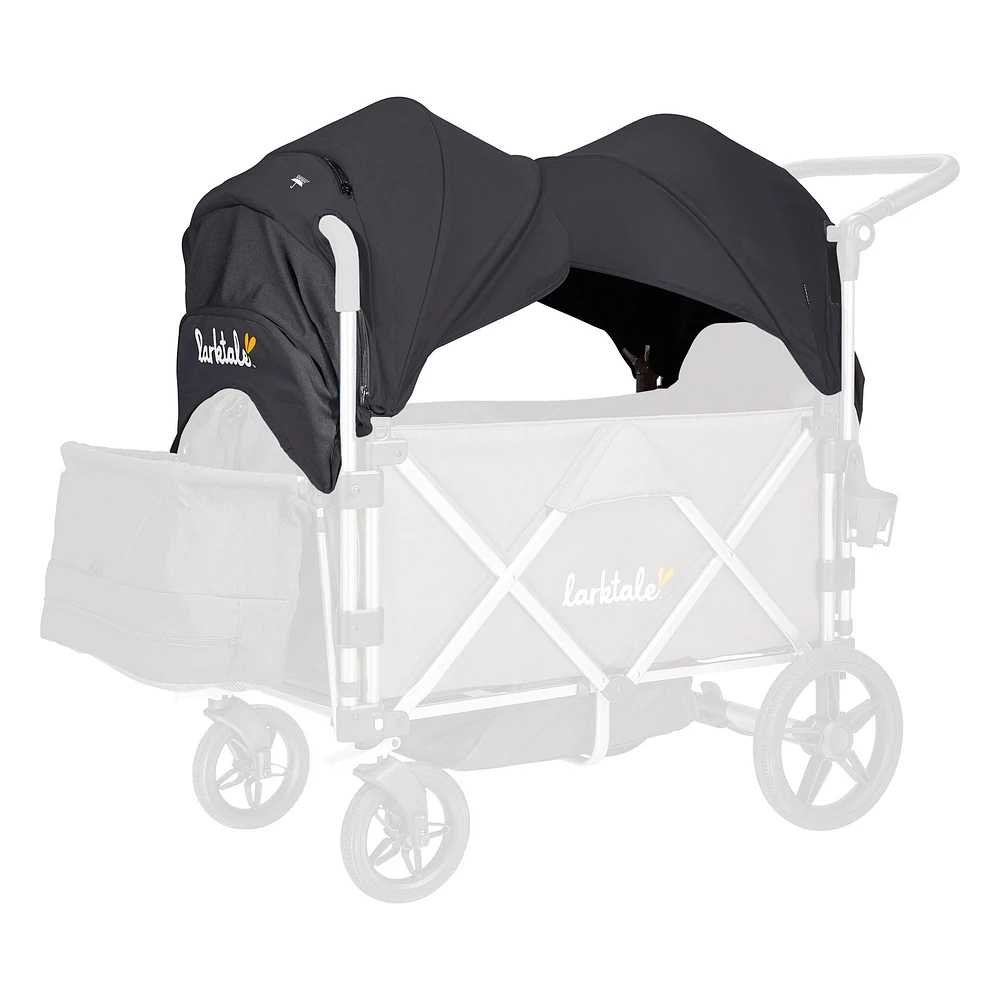 Canopy Set for Caravan™ Stroller/Wagon - Byron Black