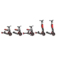Scoobi™ 5-in-1 Convertible Scooter - Red