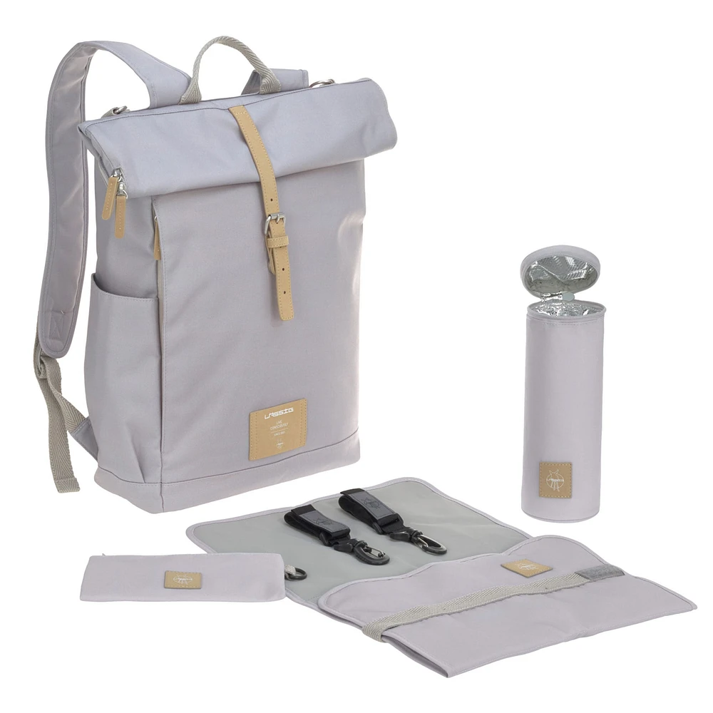 Sac à Couches Rolltop - Gris