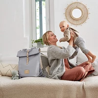 Sac à Couches Rolltop - Gris