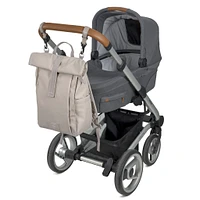 Diaper Bag Rolltop - Taupe