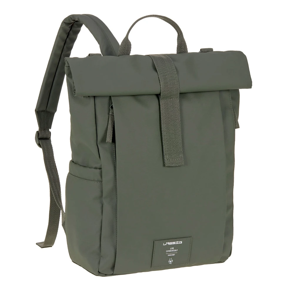 Sac à Couches à Dos Rolltop - Olive