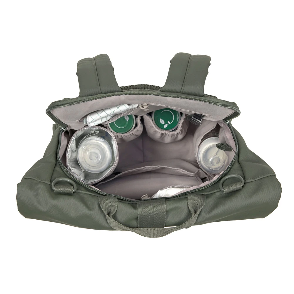Sac à Couches à Dos Rolltop - Olive