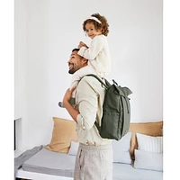 Sac à Couches à Dos Rolltop - Olive