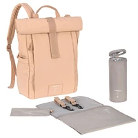 Diaper Bag Rolltop - Peach Pink