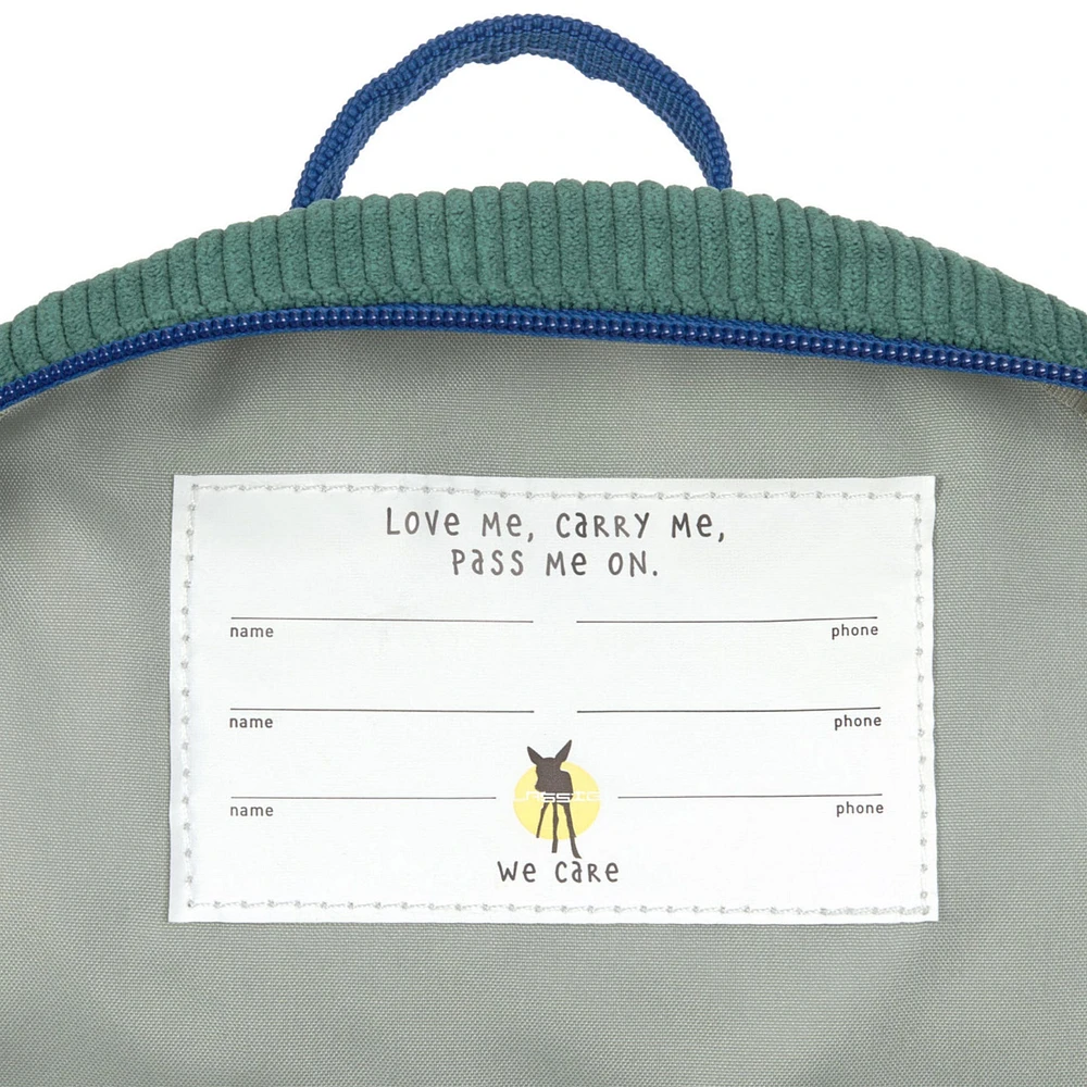 Backpack - Little Gang Fun Ocean Green