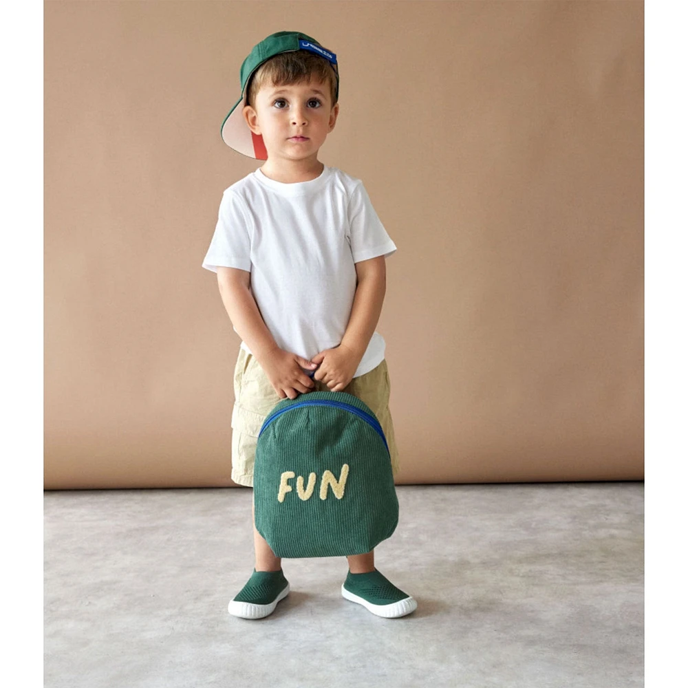 Backpack - Little Gang Fun Ocean Green
