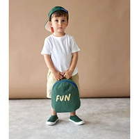 Backpack - Little Gang Fun Ocean Green