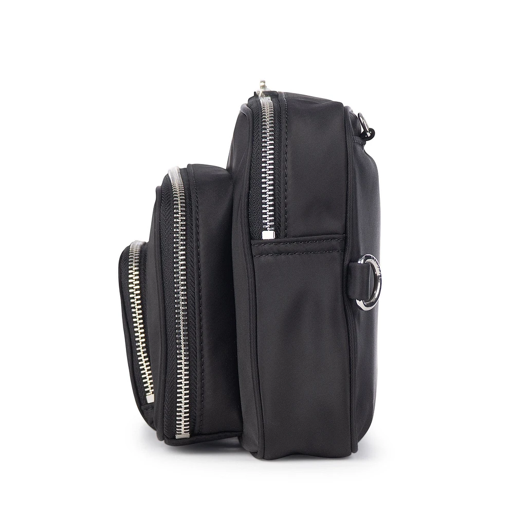 Petit Sac à Couches + Tapis à Langer Annika - Noir