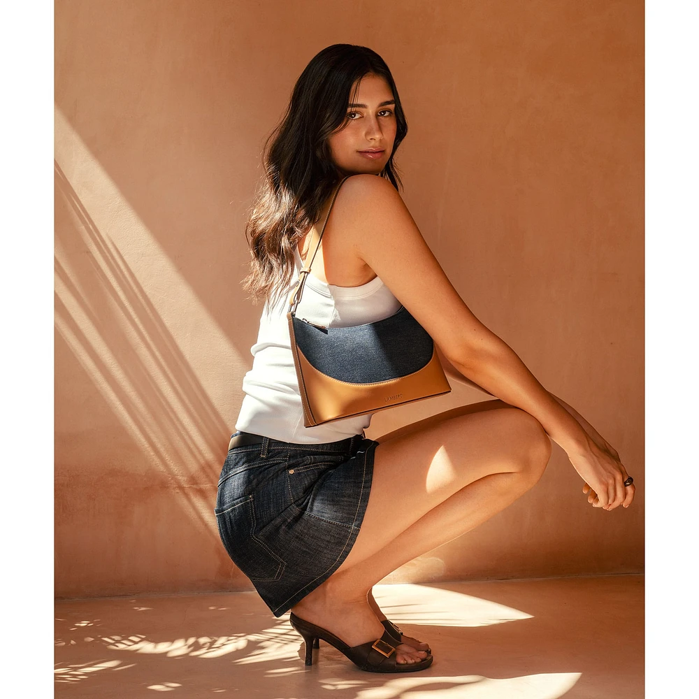Clover Handbag - Denim