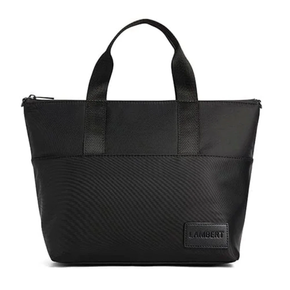 The Hollie 2-in-1 Black Recycled Nylon Lunch Box