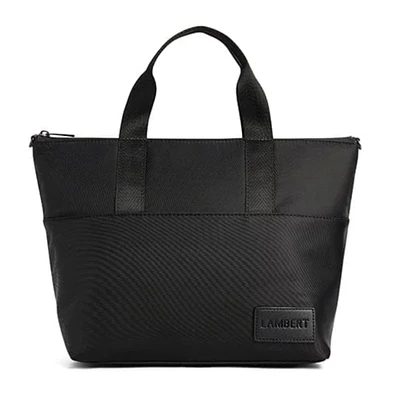 The Hollie 2-in-1 Black Recycled Nylon Lunch Box