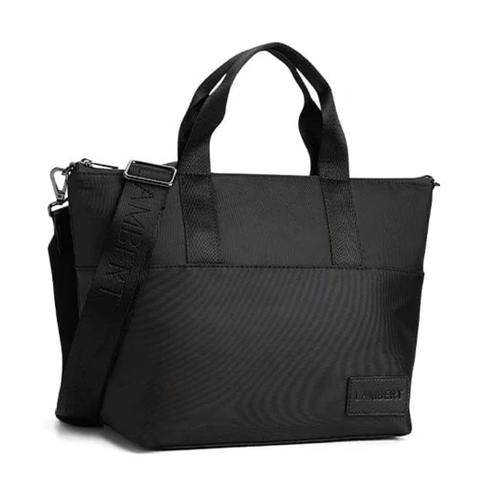 The Hollie 2-in-1 Black Recycled Nylon Lunch Box