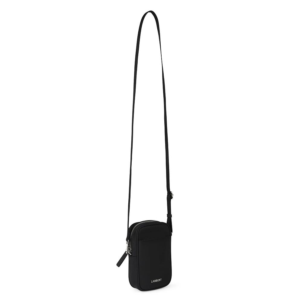Iris Shoulder Strap Phone Case - Black