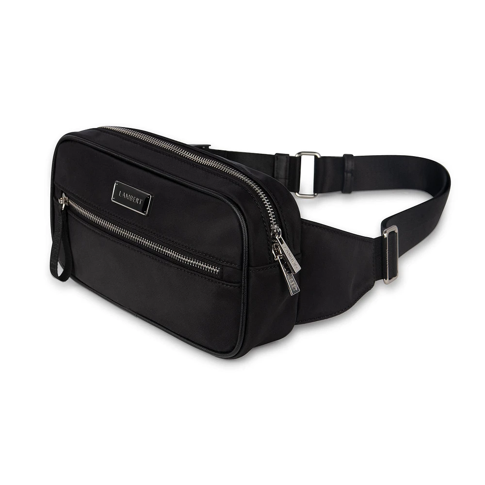 Jessie Recycled Nylon Fanny Pack - Black