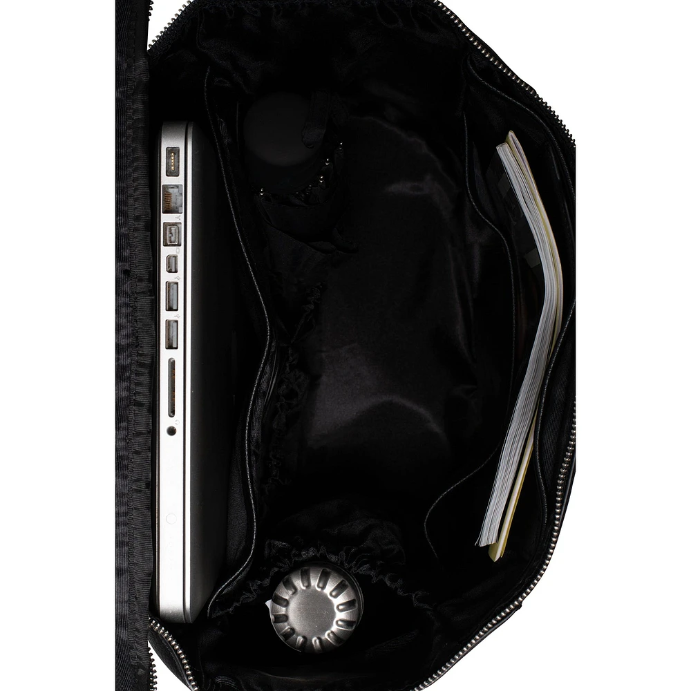 Mia Backpack Diaper + Mat - Black