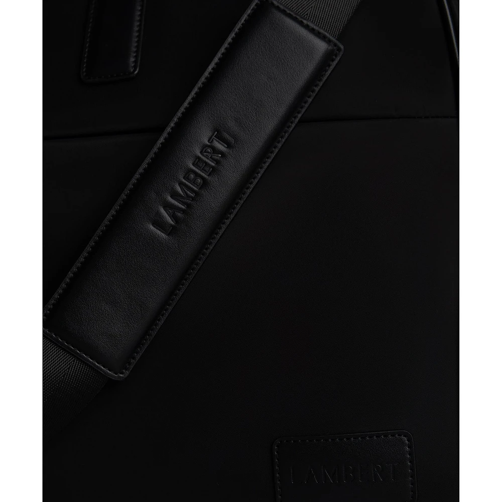 Oslo- Recycled Nylon Black Bag