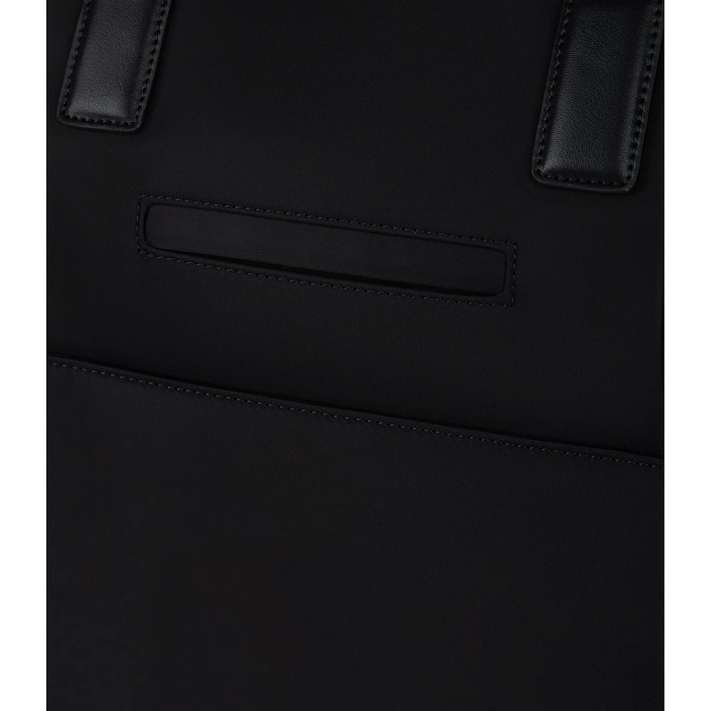 Oslo- Recycled Nylon Black Bag