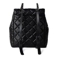 Sac à Dos Matelassé 2en1 Sadie - Noir