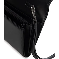 Portefeuille 2-en-1 Selma - Noir