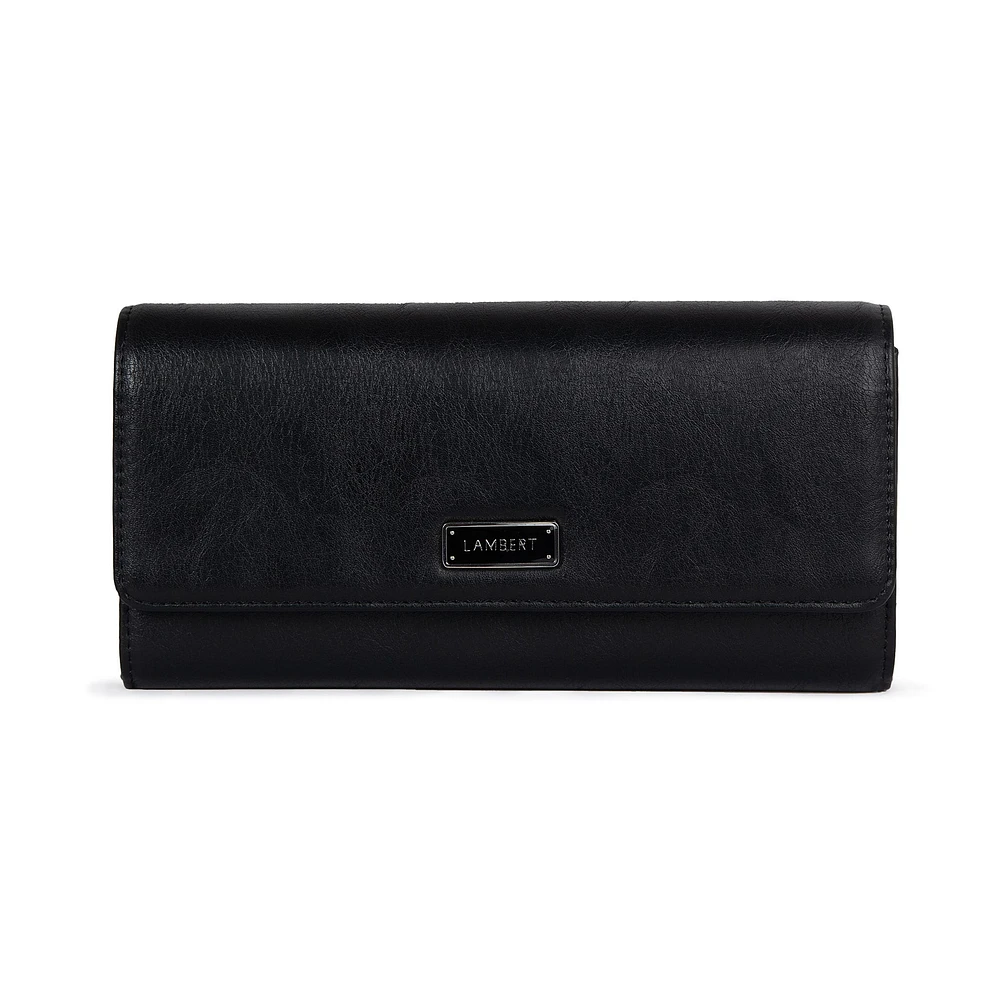 Portefeuille Suzy - Noir