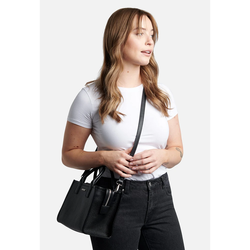 Tania 2in1 Tote Bag - Black