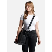 Valentina 2in1 Tote Bag - Black