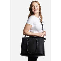 Valentina 2in1 Tote Bag - Black