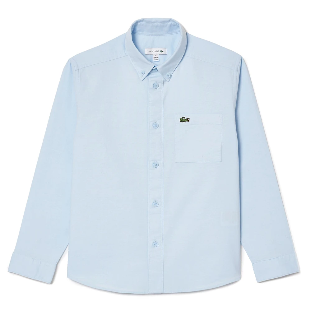 Oxford Stretch Shirt 10-16y