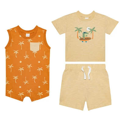 Palm Tree Romper Set 3-24m