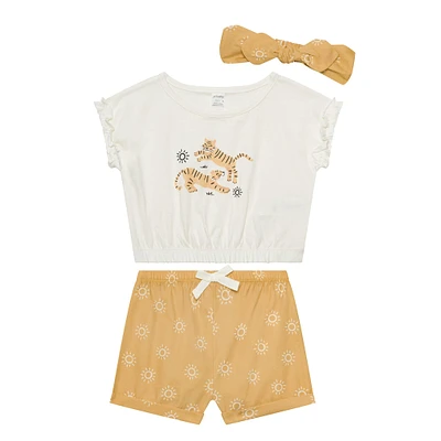 Ensemble Short Tigre 2-4ans