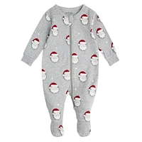 Santa Print Sleeper 0-24m