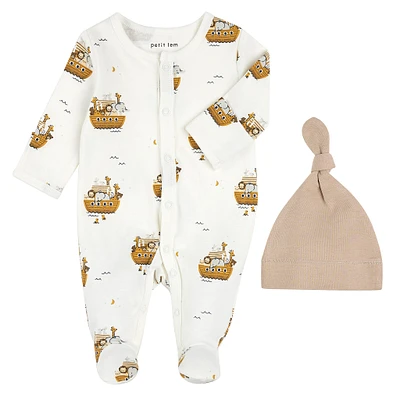 Ensemble Pyjamas Prematuré - Lions