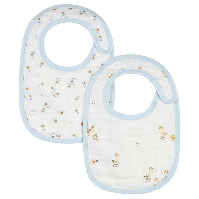 Ensemble de 2 Bavoirs Canards
