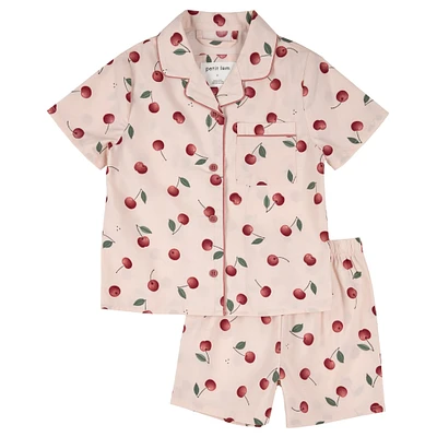 Cherries Pajamas 2-6X