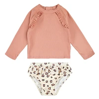 Leopard 2pc Swimsuit 6-24m