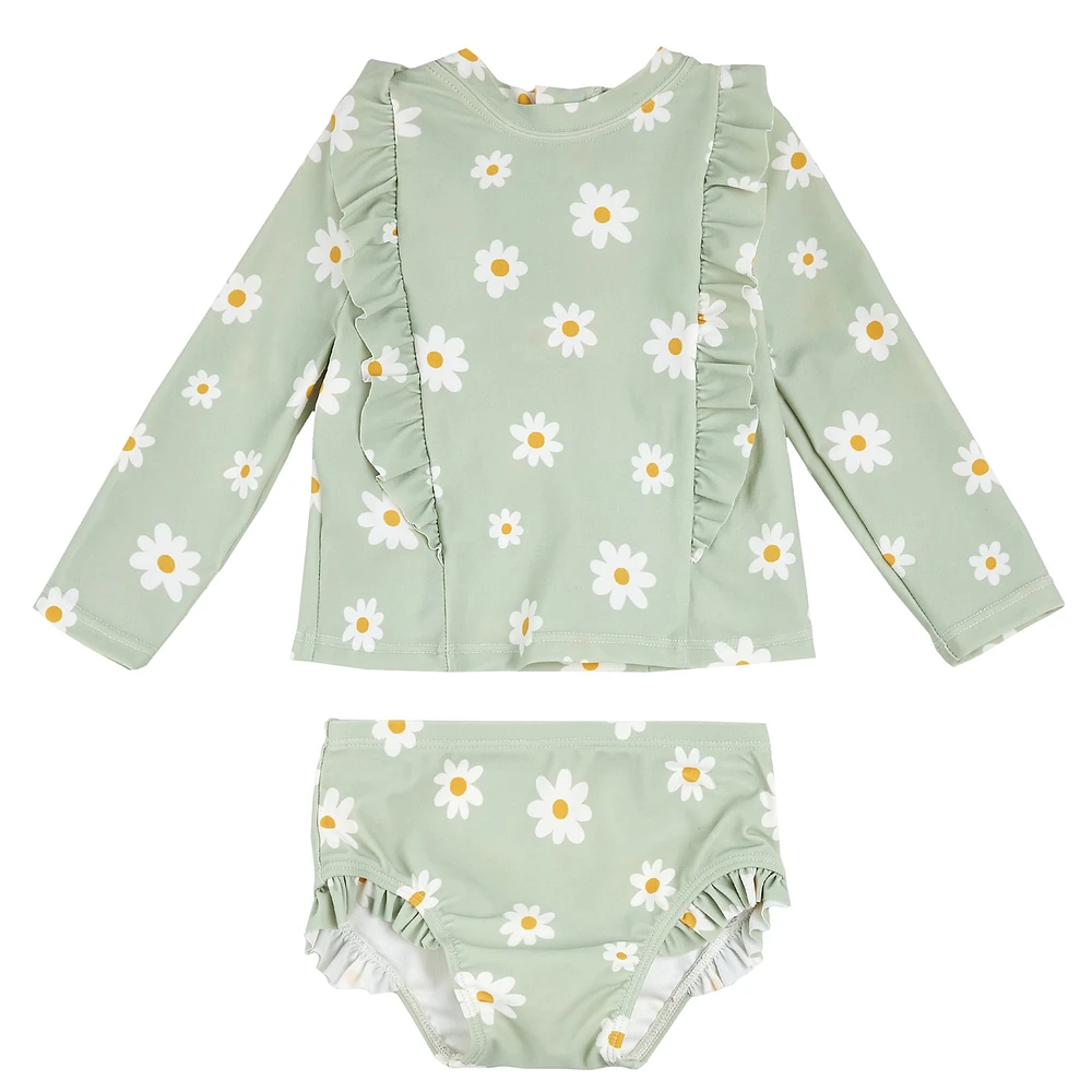 Maillot 2 Pièces Marguerites 6-24mois