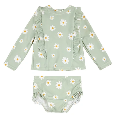Maillot 2 Pièces Marguerites 2-5ans