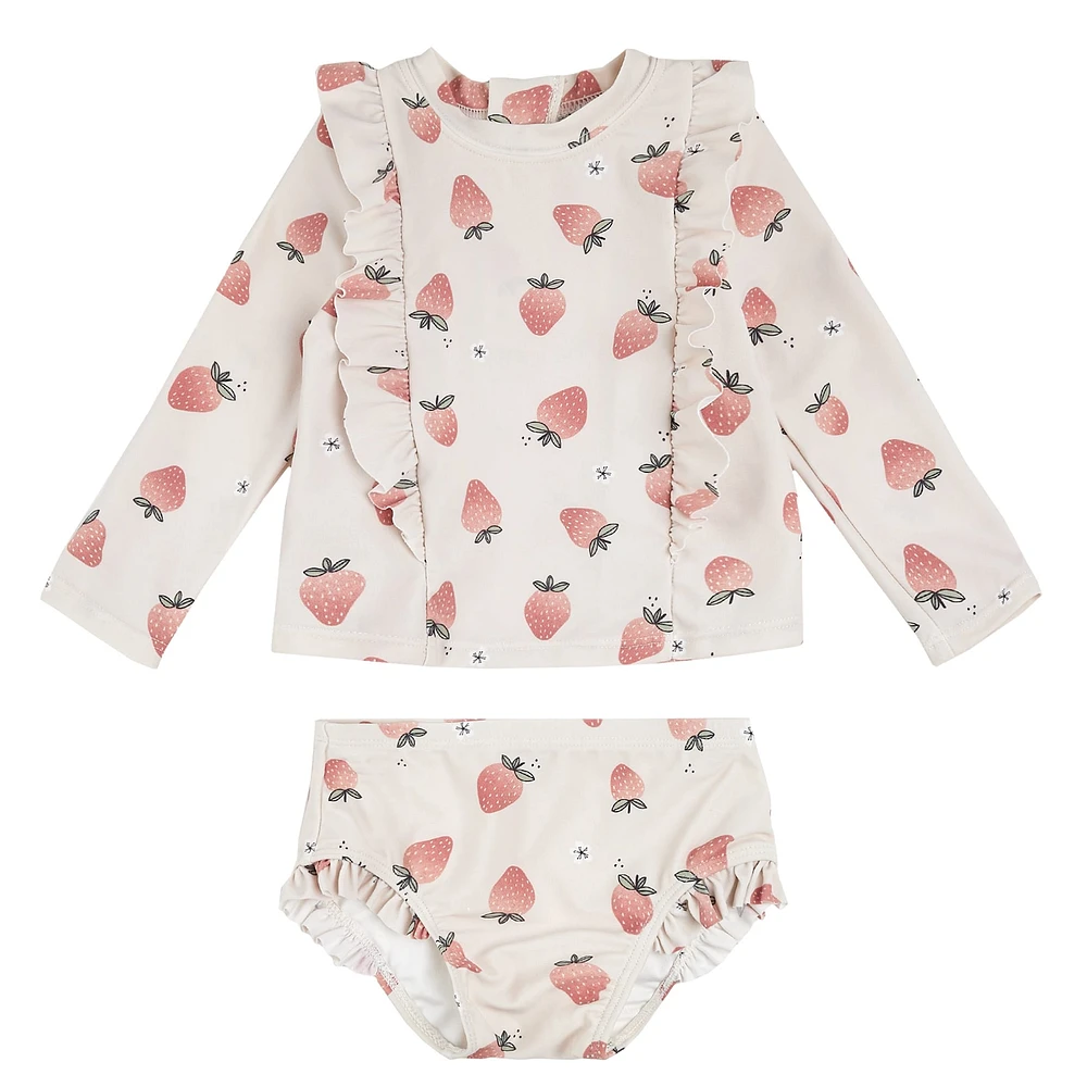 Maillot 2 Pièces Fraises 2-5ans