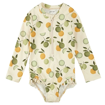 Lemons Ls Swimsuit 0-24m