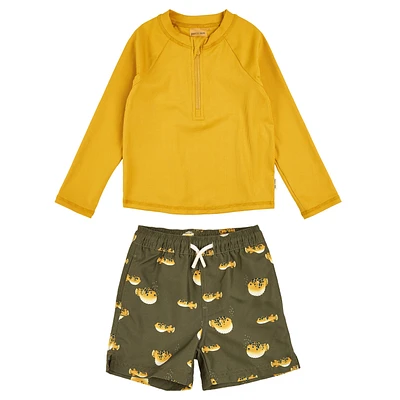 Maillot UV 2 Pièces Poissons 6-24mois