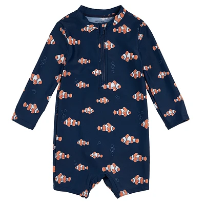 Maillot UV Manches Longues Poissons 0-24mois