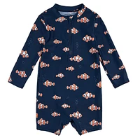 Maillot UV Manches Longues Poissons 0-24mois