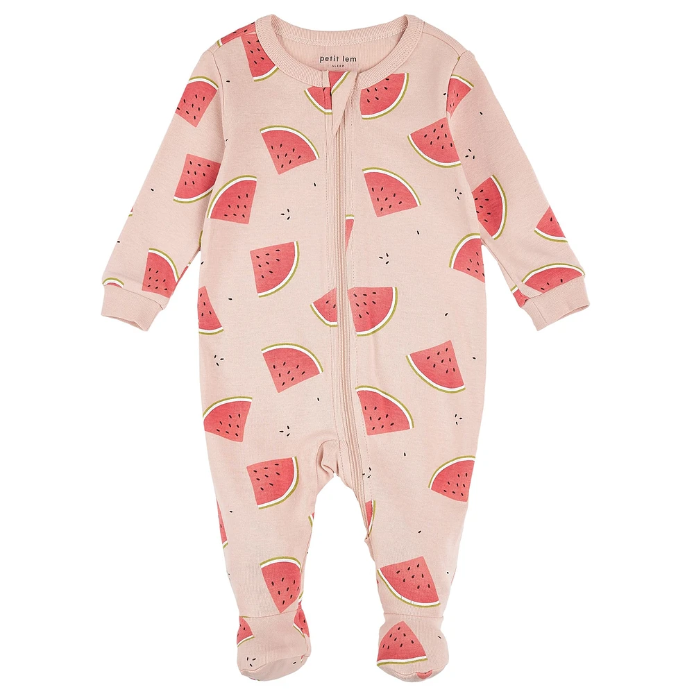 Watermelon Sleeper 0-24m