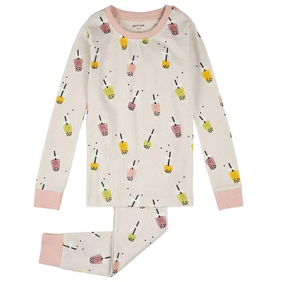 Bubble Tea Pajamas 2-6x