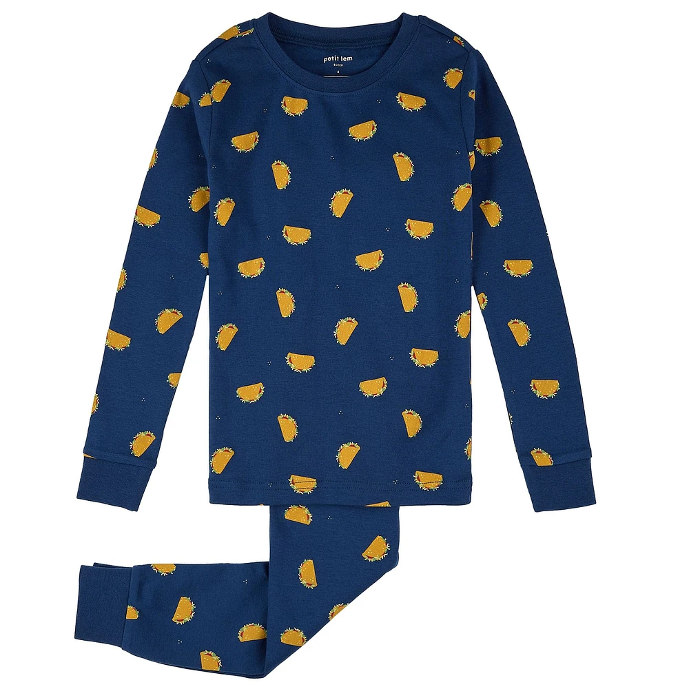 Tacos Pajamas 2-7y