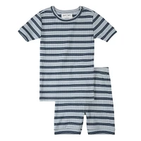 Pyjama Rayé Bleu 2-7ans